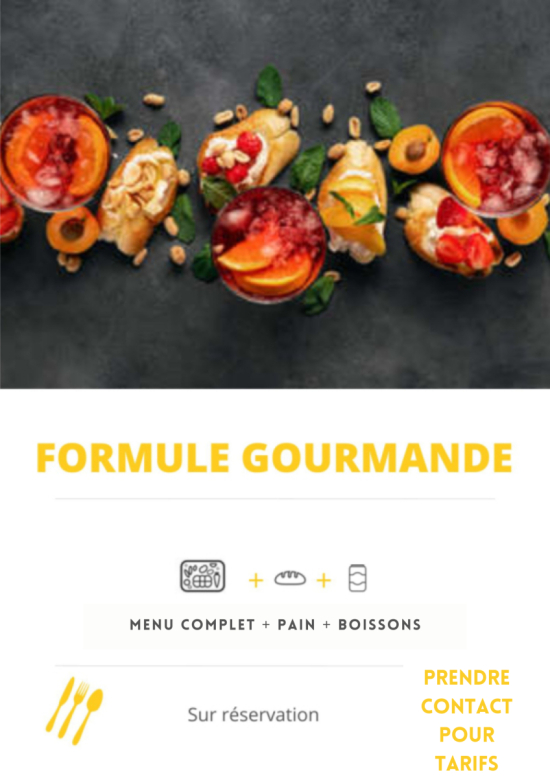 formule gourmande