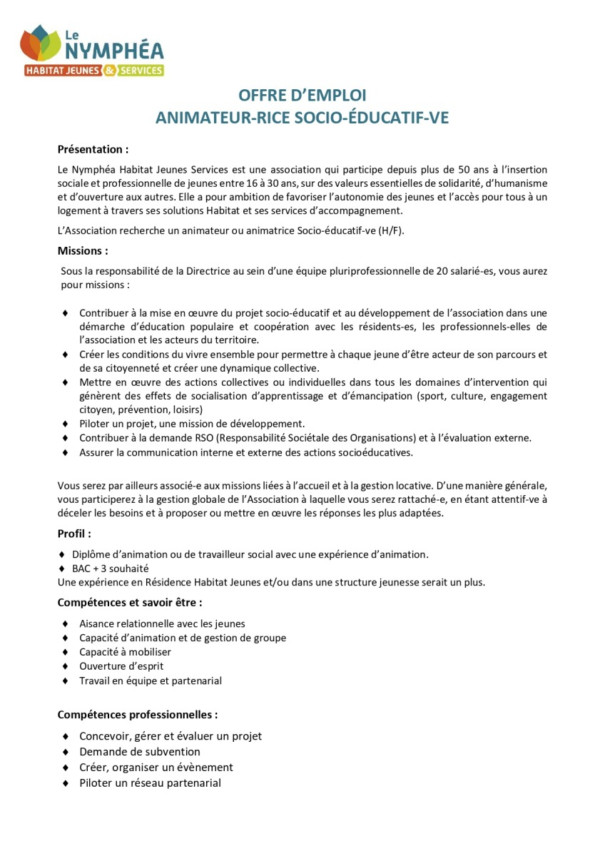 OFFRE EMPLOI