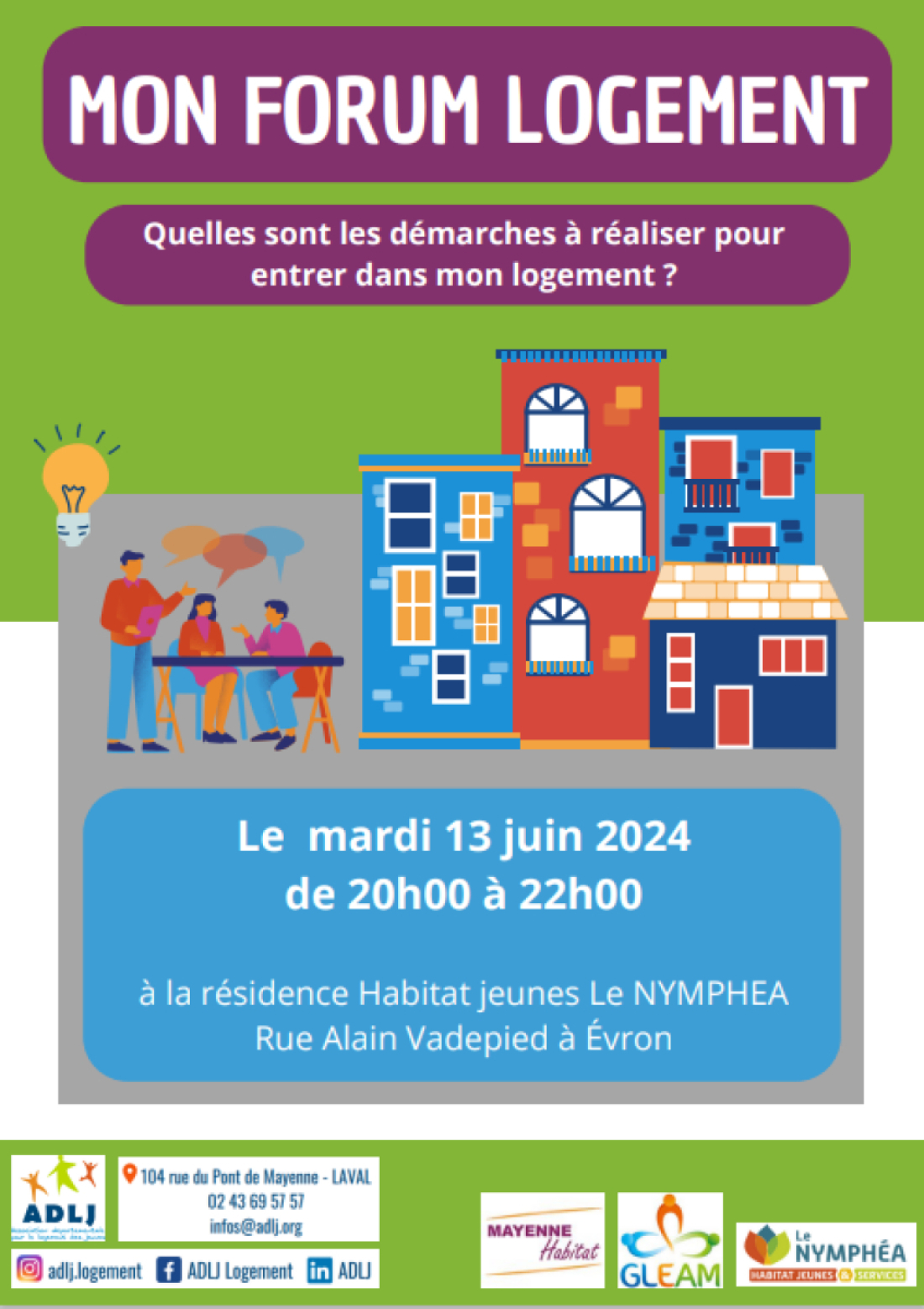 Affiche Mon Forum Logement